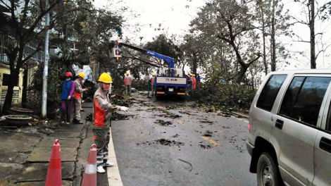 Yên Bái: Mưa đá và dông làm hư hỏng gần 150 ngôi nhà