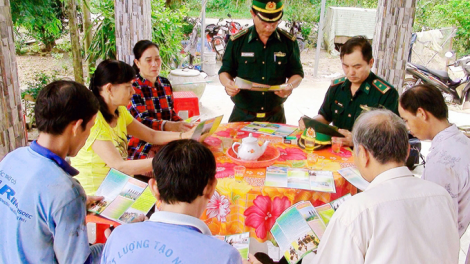 Hiệu quả phân công đảng viên đồn biên phòng phụ trách các hộ gia đình ở khu vực biên giới