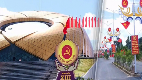 Đồng bào dân tộc thiểu số hướng về Đại hội Đảng