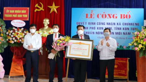 Kon Tum: Xã thứ 29 đạt chuẩn nông thôn mới