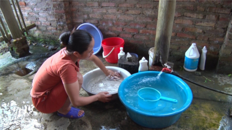 Niềm vui khi có nước sạch về đến tận nhà