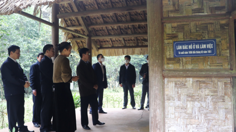 "An toàn khu" huyện Chợ Đồn nhớ Bác