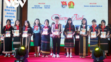 Lần đầu tiên Liên hoan Thiếu nhi tiêu biểu các dân tộc toàn quốc tập hợp đầy đủ 54 dân tộc anh em