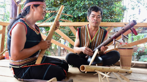 Độc đáo đàn Ting ning của người Ba Na