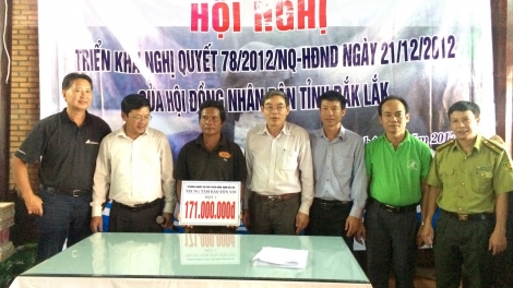 Dak Lak: Rui hngêi xiu, ngế păn rui châ to\ng kum 170 rơtuh liăn