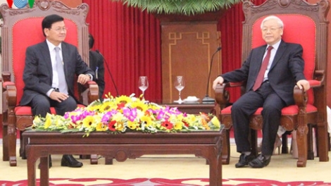 Kăn xiâm pơkuâ hnê ngăn Đảng tơdah pôa Thongloun Sisoulith, Ngế pro xiâm hnê ngăn kong têa Lếo​