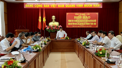 Dak Lak: Hneăng hôp khu râ kăn Đảng [o# kong pơlê sap ing hâi lơ 13 – 15/10