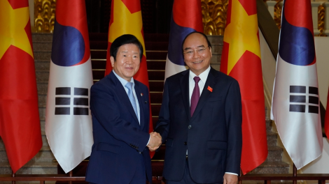 Pôa Nguyễn Xuân Phúc tơdah kăn xiâm hnê ngăn Kuo#k ho#i Hàn Quốc