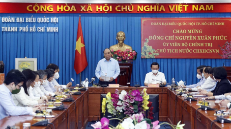 Pôa Nguyễn Xuân Phúc. Kăn xiâm hnê ngăn tơnêi têa pơkâ thế pơxâu phâk kơtăng mâu ngế tôu pâm ‘nêk mơ’nêa vâi ‘nĕng ​