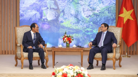 Pôa Phạm Minh Chính, Ngế pro xiâm hnê ngăn tơnêi têa tơdah Kăn teăng mâ Hàn Quốc koh pơ’lâng