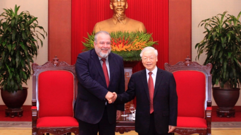 Pôa Nguyễn Phú Trọng, Kăn xiâm pơkuâ hnê ngăn Đảng tơdah Ngế pro xiâm hnê ngăn kong têa Cuba