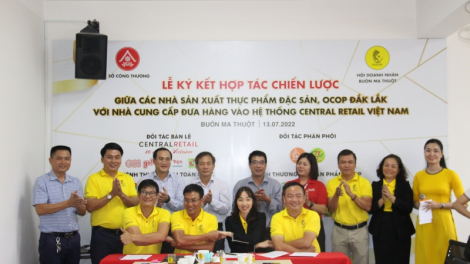 Dak Lak kĭ tơkêa tơrŭm tê kế tơmeăm OCOP