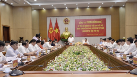 Pôa Vương Đình Huệ, Kăn xiâm hnê ngăn tơnêi têa pêi cheăng ƀă Khu pơkuâ cheăng Đảng kong pơlê Phú Thọ