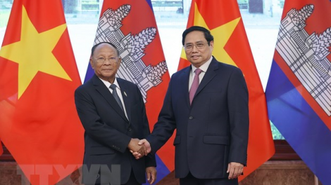 Ngế pro xiâm hnê ngăn Chin phuh Phạm Minh Chính tơpui tơno ƀă kăn xiâm hnê ngăn Kuô̆k hô̆i Kul