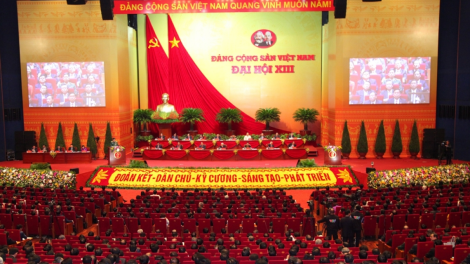 ​  Hneăng hôp mâu kăn tung lâp tơnêi têa roh má 13 dêi Đảng ko\ng sản Việt Nam pơtối tơpui mâu tơdroăng chêh tung hlá mơ-éa