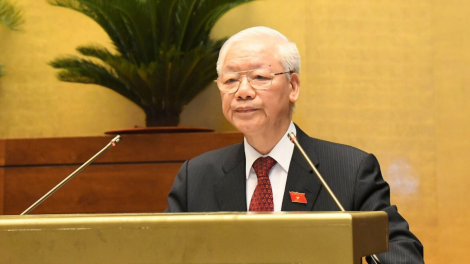 Pôa Nguyễn Phú Trọng, Kăn xiâm pơkuâ hnê ngăn Đảng veăng leh pơxiâm po hneăng hôp apoăng dêi Kuô̆k hô̆i hneăng XV