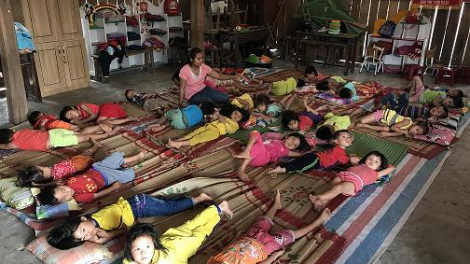 Dak Lak: Re#ng ‘mâi rơnêu hngêi trung mầm non ki tro tơtêa kuâ xua khía mơhot pro