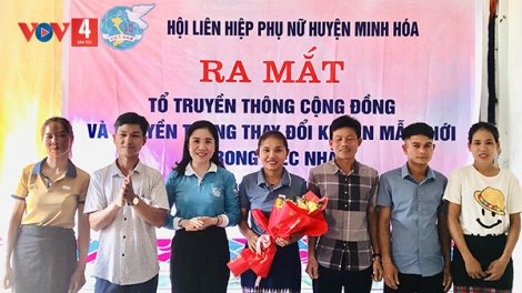 Tổ truyền thông cộng đồng giúp phụ nữ vươn lên bình đẳng giới