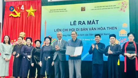 Lễ ra mắt Liên Chi hội di sản văn hoá Then