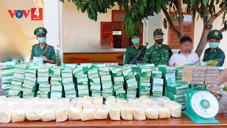 BƠƠN CỌOP K’BHUH ÂNG ĐƠƠNG 198KG MA TÚY TƠỢ LÀO CHÔ OOY VIỆT NAM