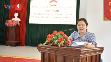 TỔ ĐẠI BIỂU SỐ 8, HĐND TỈNH THỪA THIÊN HUẾ LƯM ĐHANUÔR CHR’HOONG NAM ĐÔNG
