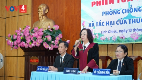 Tuyên truyền pháp luật qua phiên tòa giả định