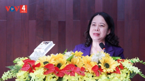 Phó Chủ tịch nước Võ Thị Ánh Xuân tiếp xúc cử tri tại tỉnh An Giang