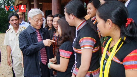 Người dân vùng căn cứ cách mạng Khu 5 nhớ mãi nụ cười hiền từ của Tổng Bí thư Nguyễn Phú Trọng