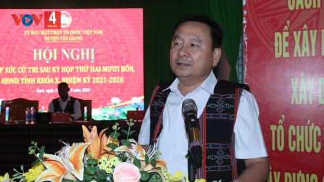 ĐẠI BIỂU HĐND TỈNH QUẢNG NAM LƯM PRÁ LÂNG ĐHANUÔR CHR’VAL K’COONG CH’NGAI TÂY GIANG