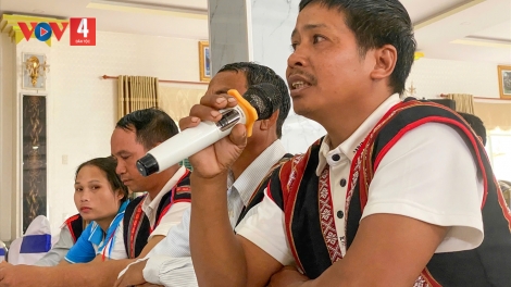 GIA LAI: P’XOỌNG C’NĂL Z’HAI BH’RỢ PA CHOOM ĐOỌNG VĂN HÓA PHI VẬT THỂ HA PÊÊ NGHỆ NHÂN GIA RAI