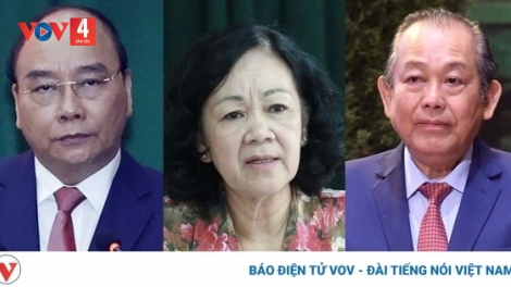 BỘ CHÍNH TRỊ TỌOM PA RƠỚT T’COOH NGUYỄN XUÂN PHÚC, TRƯƠNG HOÀ BÌNH; MOON BHRỢƠNG P’CĂN TRƯƠNG THỊ MAI