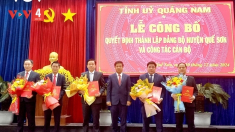 QUẢNG NAM: BHRỢ T’VAIH ĐẢNG BỘ CHR’HOONG QUẾ SƠN LÂNG XAY MOON MA NUYH BHRỢ T’MÊÊ