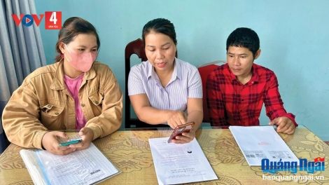 SƠN HÀ (QUẢNG NGÃI): XĂL C’NĂL ÂNG ĐHANUÔR ĐĂH CHUYỂN ĐỔI SỐ