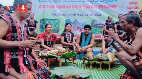 NAM GIANG ZƯ LÊY CHR’NĂP VĂN HÓA MANUYH CƠ TU