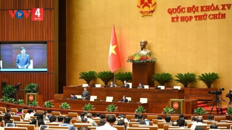 QUỐC HỘI HA LỴ LÊY NGHỊ QUYẾT OOY TƠƠP BHRỢ MUY BƠR CƠ CHẾ, CHÍNH SÁCH LA LAY PA DƯR ĐONG ĂT XÃ HỘI