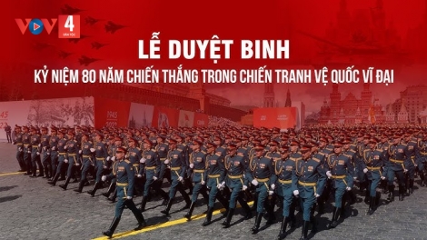 Trực tiếp Lễ duyệt binh kỷ niệm 80 năm Ngày chiến thắng trên Quảng trường Đỏ
