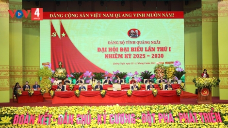 ĐẠI HỘI ĐẢNG BỘ TỈNH QUẢNG NGÃI G’LUH I XAY MOON ĐỢ BH’NƠƠN BHRỢ CHA CÔNG NGHỆ COH GRDP HĂT BHLÂNG BƠƠN 30%