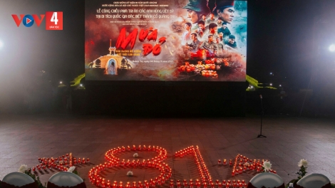 ĐHANUÔR QUẢNG TRỊ LÂNG PHIM “MƯA ĐỎ”