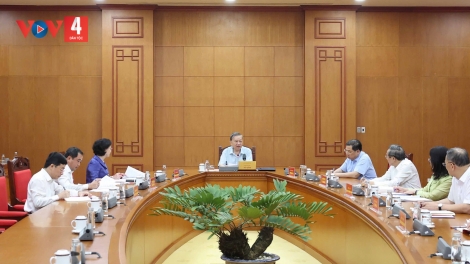 TỔNG BÍ THƯ TÔ LÂM TA XAY MOON: CĂH CHOOM ĐỚC ĐHR’NĂNG TA BHÚCH CÁN BỘ CẤP CHR’VAL