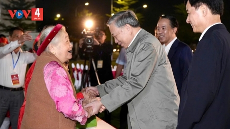 TỔNG BÍ THƯ TÔ LÂM PÂH T’NGAY BHIỆC BHAN ĐẠI ĐOÀN KẾT PHƯỜNG THƯỢNG CÁT, THÀNH PHỐ HÀ NỘI