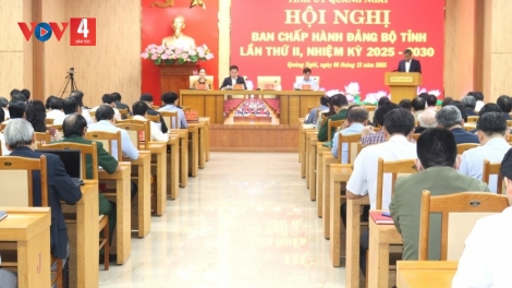 TƠỢP BHRỢ HỘI NGHỊ TỈNH UỶ QUẢNG NGÃI G’LUH II, NHIỆM KỲ 2025-2030