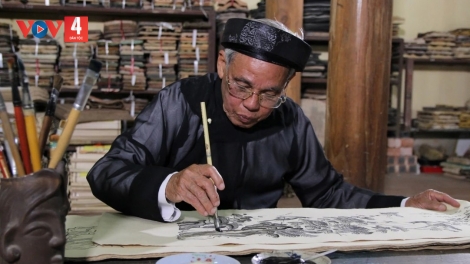 BH’RỢ BHRỢ TRANH DÂN GIAN ĐÔNG HỒ BƠƠN XAY MOON NĂC C’KIR VĂN HÓA PHI VẬT THỂ ÂNG UNESCO