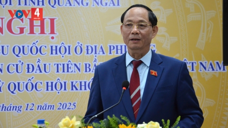 QUẢNG NGÃI TR’LUM MĂT LÂNG APÊÊ ĐẠI BIỂU QUỐC HỘI ZÂP LANG ĐHA LUM HƠNH DEH 80 C’MOO TỔNG TUYỂN CỬ