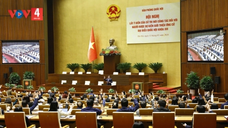 CHỦ TỊCH QUỐC HỘI PÂH HỘI NGHỊ NHĂN P’RÁ XA NAY ÂNG CỬ TRI XAY P’CĂH ỨNG CỬ ĐBQH KHOÁ 16