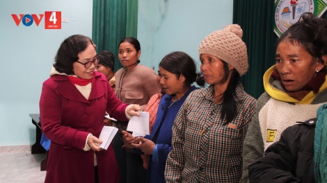 XA NAY BH’RỢ “SẮC XUÂN HỒNG - ẤM LÒNG HÙNG SƠN” PA ĐƠP ĐOỌNG LÂH 300 ỨC ĐỒNG HA ĐHANUÔR CHR’VAL HÙNG SƠN