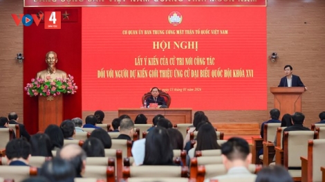 MTTQ VIỆT NAM NHĂN P’RÁ XA NAY ÂNG APÊÊ CỬ TRI ĐHỊ ZR’LỤ PA BHRỢ XAY P’CĂH MANUYH ỨNG CỬ QUỐC HỘI KHOÁ XVI