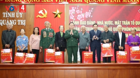 ĐẠI TƯỚNG NGUYỄN TRỌNG NGHĨA TƯƠC LUM LÊY, HƠNH DEH TẾT ĐHỊ TỈNH QUẢNG TRỊ