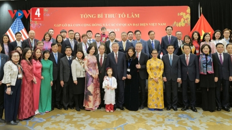 TỔNG BÍ THƯ TÔ LÂM TR’LUM LÂNG ĐHANUÔR LÂNG PAZÊNG CƠ QUA P’CĂH MẶT VIỆT NAM ĐHỊ HOA KỲ 