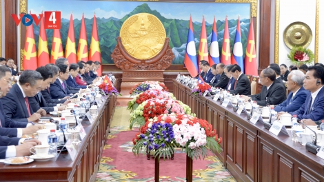 TỔNG BÍ THƯ TÔ LÂM PRÁ XAY LÂNG TỔNG BÍ THƯ, CHỦ TỊCH NƯỚC LÀO THONGLOUN SIXOULITH