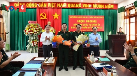 ĐẠI TÁ MAI KIM BÌNH K’ĐHƠỢNG BHRỢ CHỨC CHÍNH UỶ BỘ CHỈ HUY QUÂN SỰ TỈNH QUẢNG NGÃI